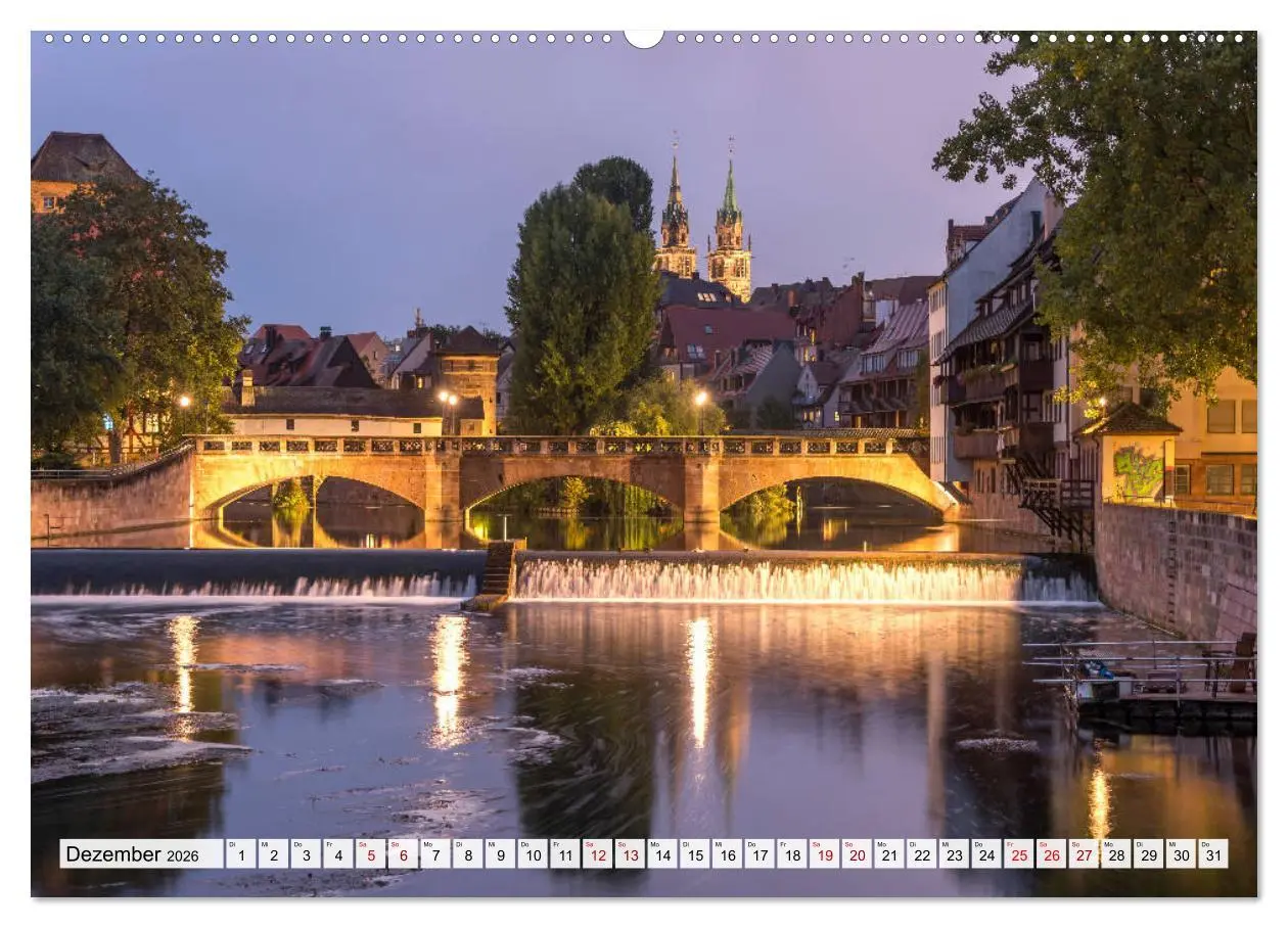 Bild: 9783457740637 | Deutsche Stadtansichten (Wandkalender 2026 DIN A2 quer), CALVENDO...