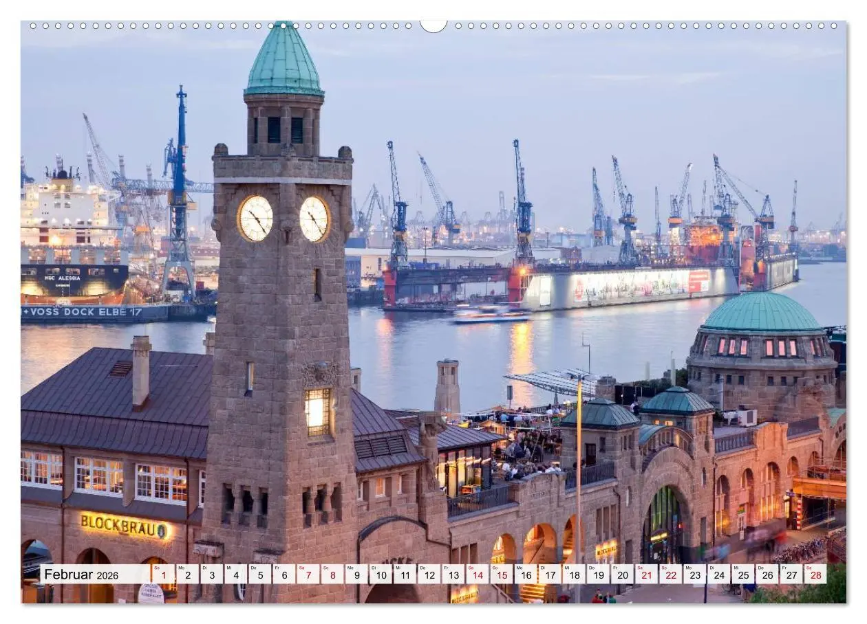 Bild: 9783457740637 | Deutsche Stadtansichten (Wandkalender 2026 DIN A2 quer), CALVENDO...