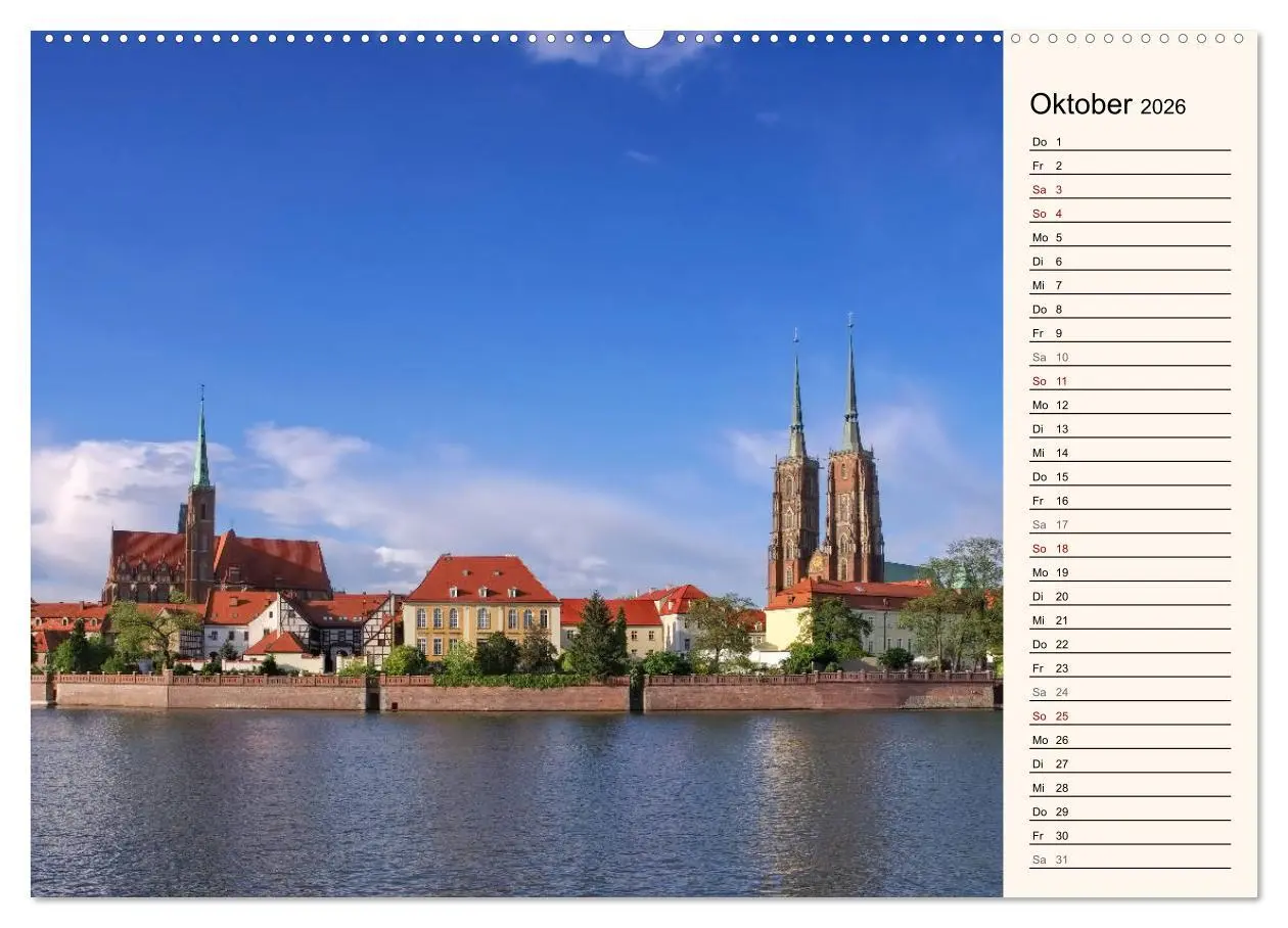 Bild: 9783457810637 | Breslau - Schlesiens Herz an der Oder (Wandkalender 2026 DIN A2...