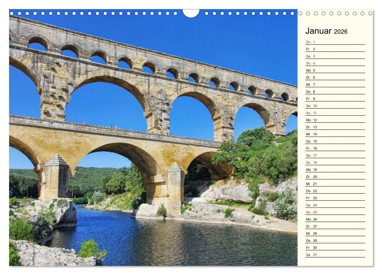Bild: 9783457980637 | Römische Bauwerke in Europa (Wandkalender 2026 DIN A3 quer),...