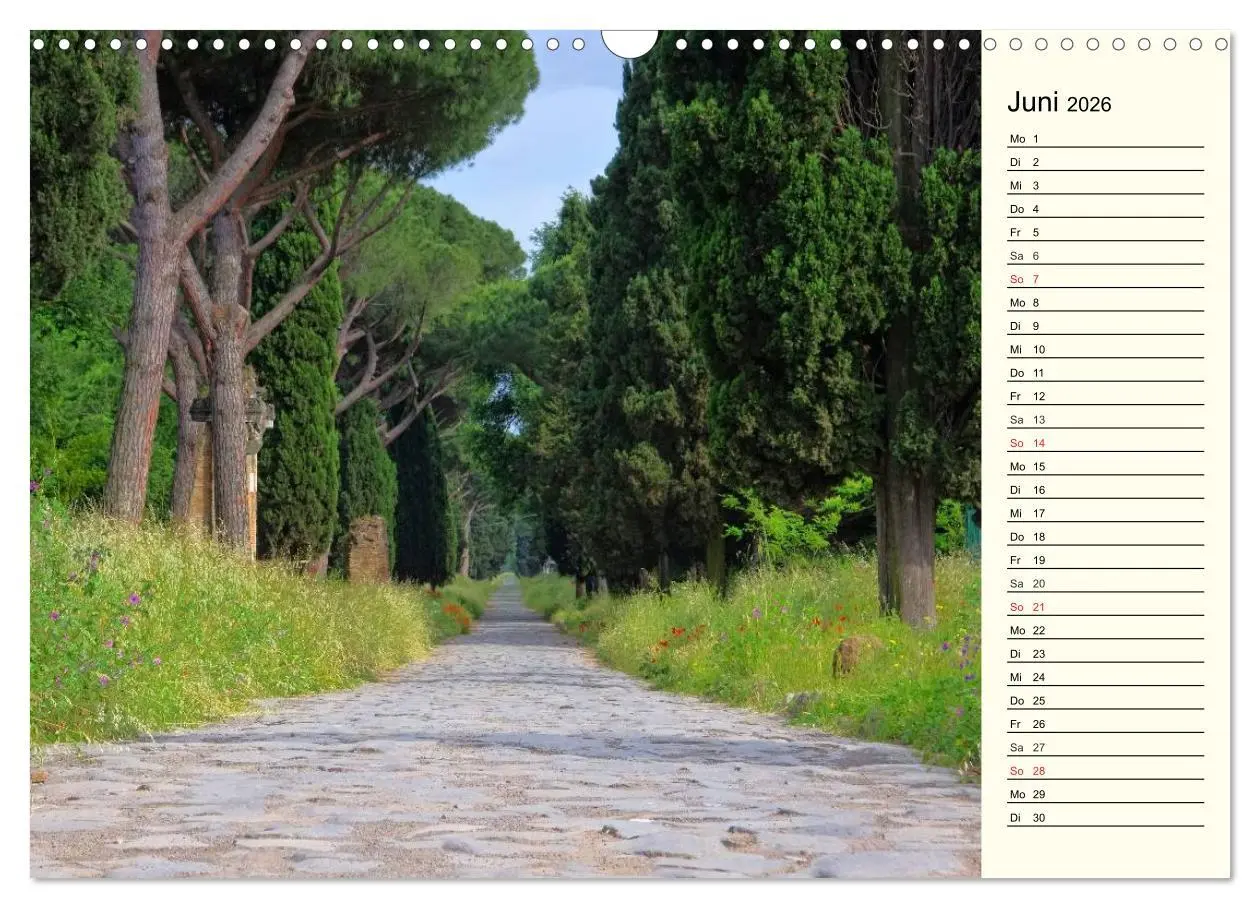 Bild: 9783457980637 | Römische Bauwerke in Europa (Wandkalender 2026 DIN A3 quer),...