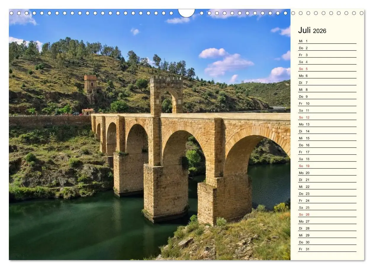 Bild: 9783457980637 | Römische Bauwerke in Europa (Wandkalender 2026 DIN A3 quer),...