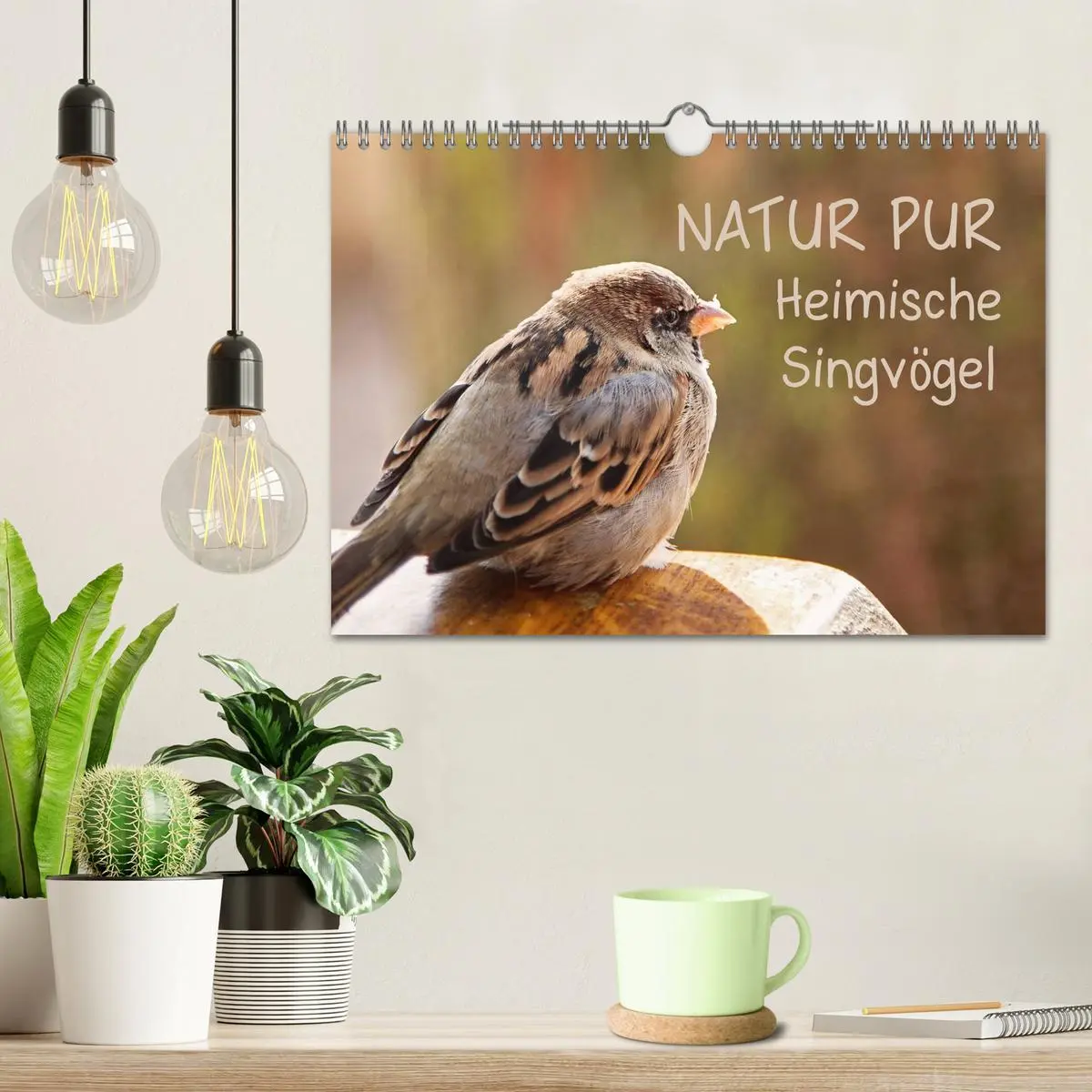 Bild: 9783516070637 | NATUR PUR Heimische Singvögel (Wandkalender 2026 DIN A4 quer),...