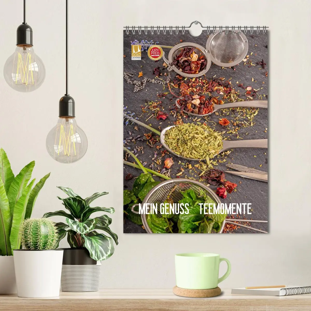 Bild: 9783516380637 | Mein Genuss Teemomente (Wandkalender 2026 DIN A4 hoch), CALVENDO...