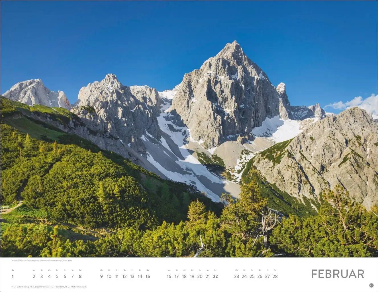 Bild: 9783756410637 | Faszination Alpen Posterkalender 2026 | Heye | Kalender | 14 S. | 2026