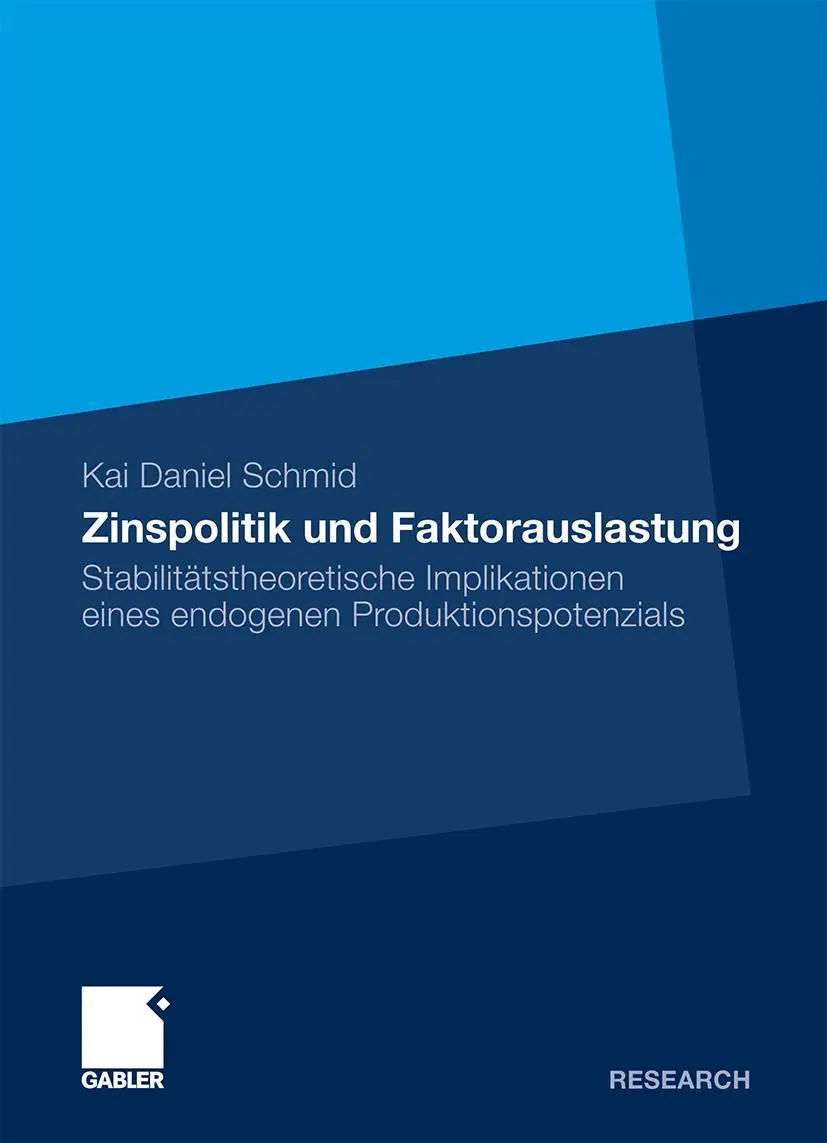 Cover: 9783834930637 | Zinspolitik und Faktorauslastung | Kai Daniel Schmid | Taschenbuch