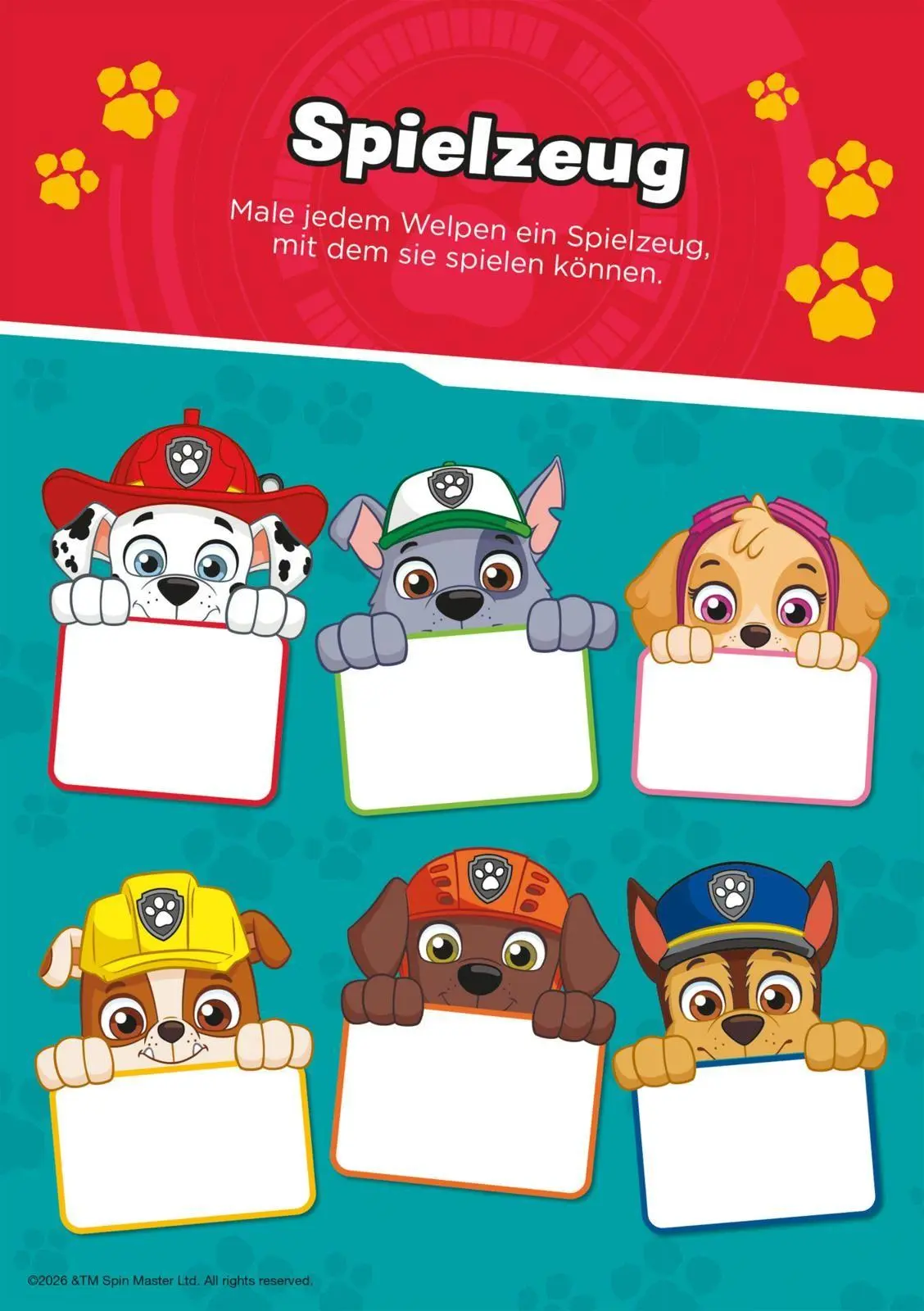 Bild: 9783845130637 | PAW Patrol Kindergartenheft: Mein pfotenstarker Spaßblock | Buch