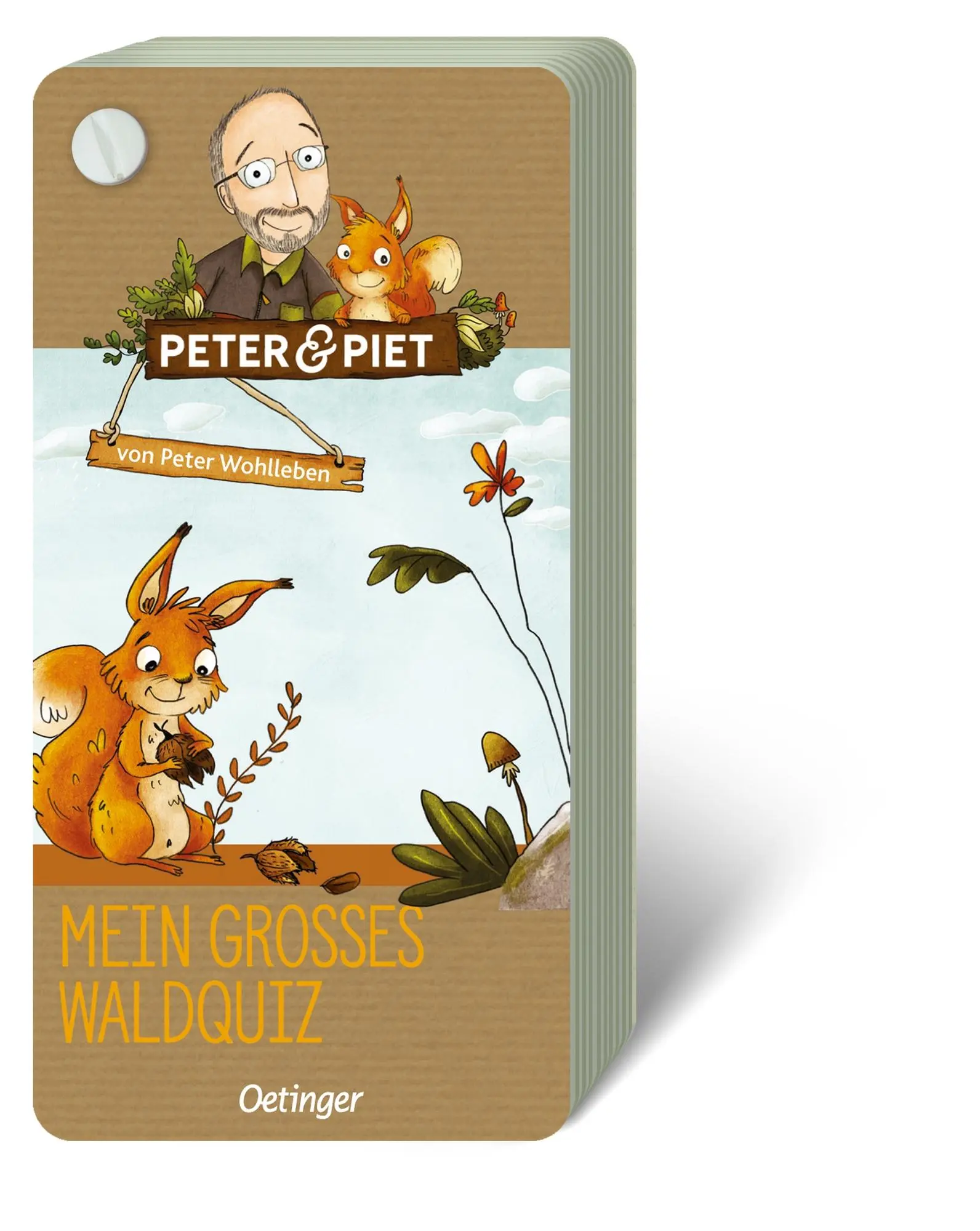 Cover: 4260512180737 | Peter &amp; Piet Mein großes Waldquiz | Mein Waldquiz | Peter Wohlleben