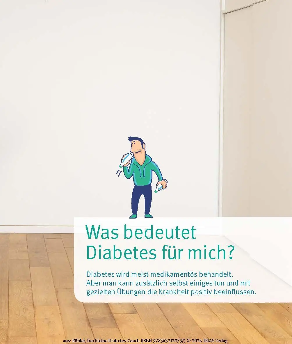 Bild: 9783432120737 | Der kleine Diabetes-Coach | Patrick Köhler | Taschenbuch | 128 S.