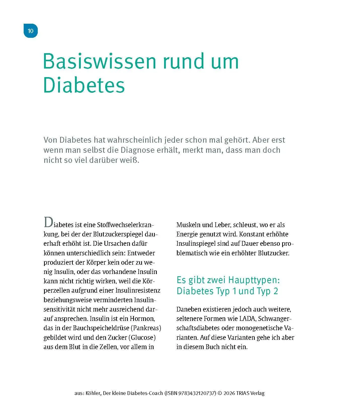 Bild: 9783432120737 | Der kleine Diabetes-Coach | Patrick Köhler | Taschenbuch | 128 S.