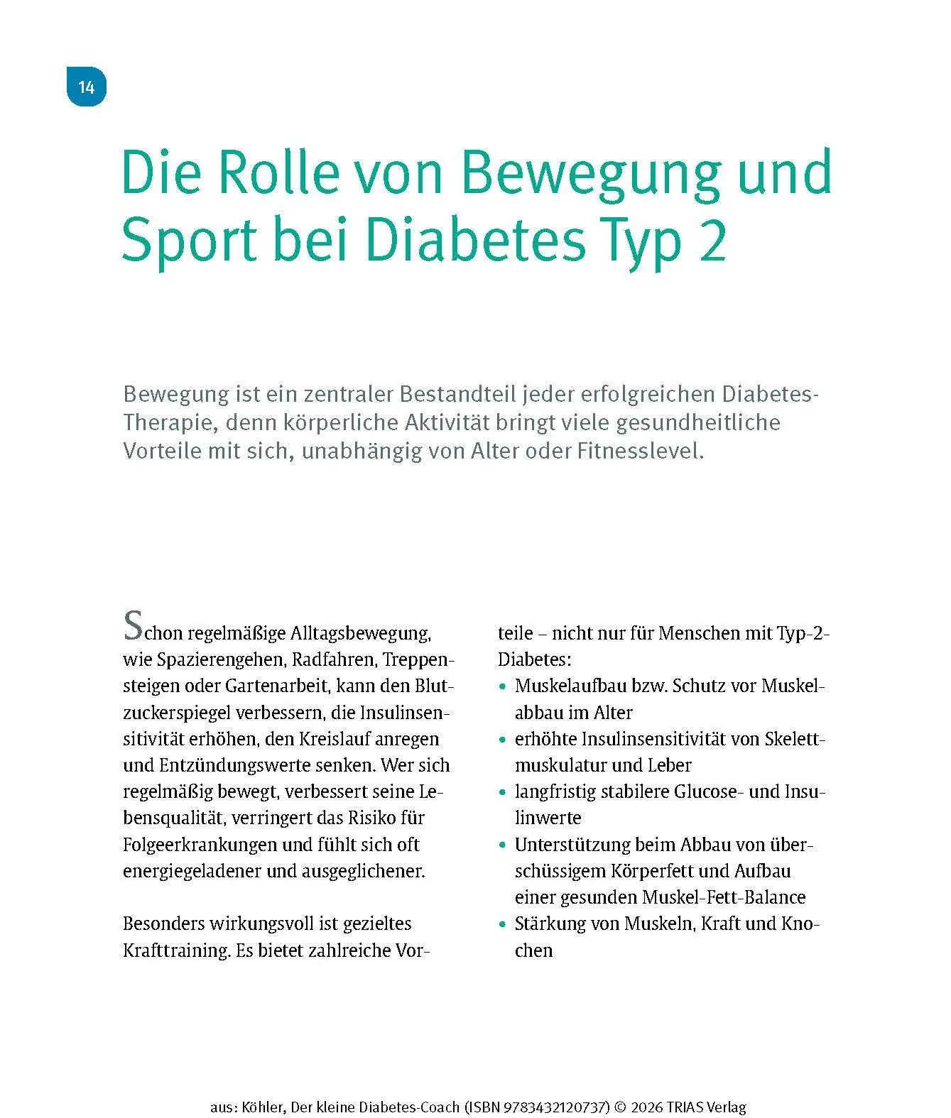 Bild: 9783432120737 | Der kleine Diabetes-Coach | Patrick Köhler | Taschenbuch | 128 S.