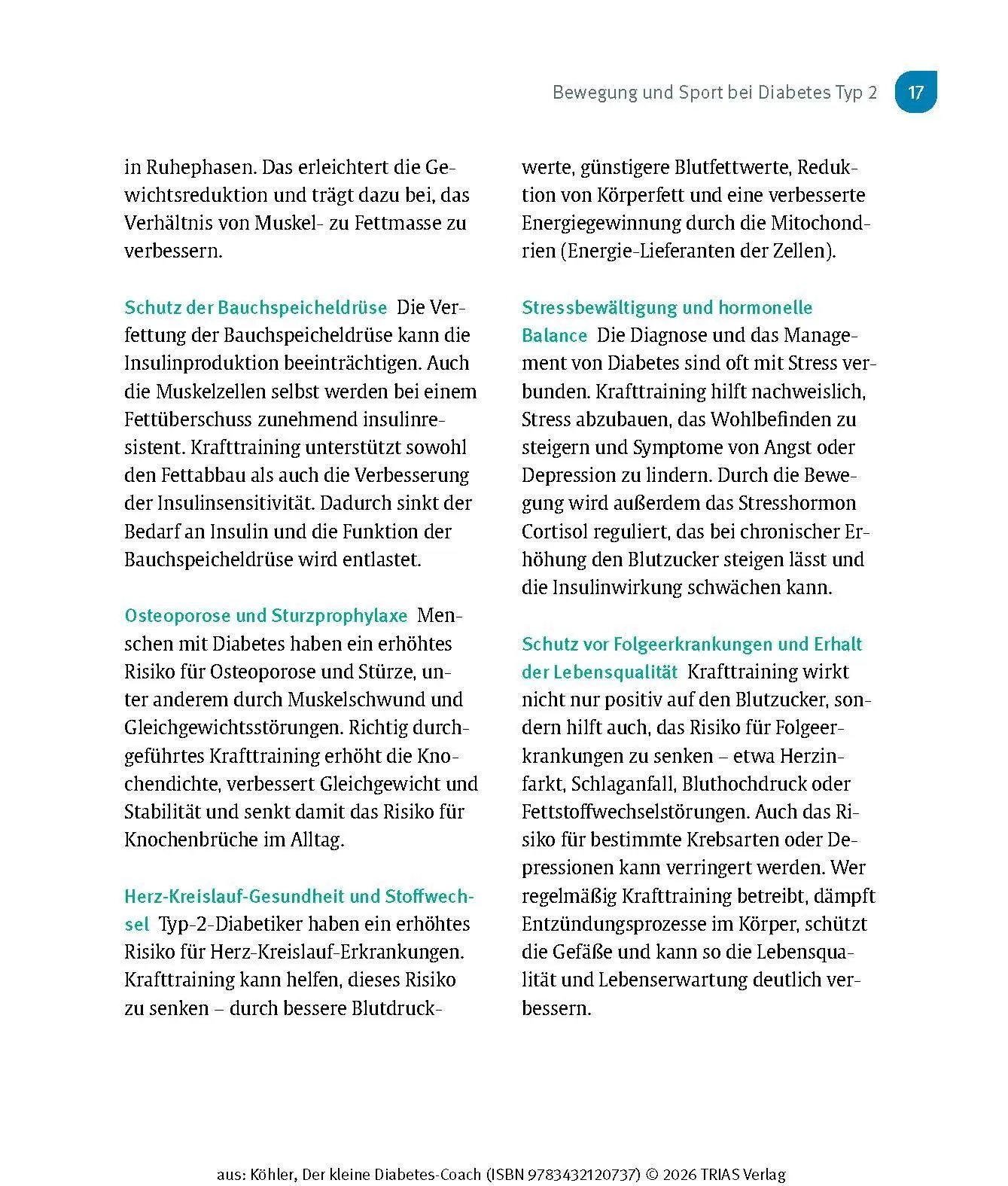 Bild: 9783432120737 | Der kleine Diabetes-Coach | Patrick Köhler | Taschenbuch | 128 S.