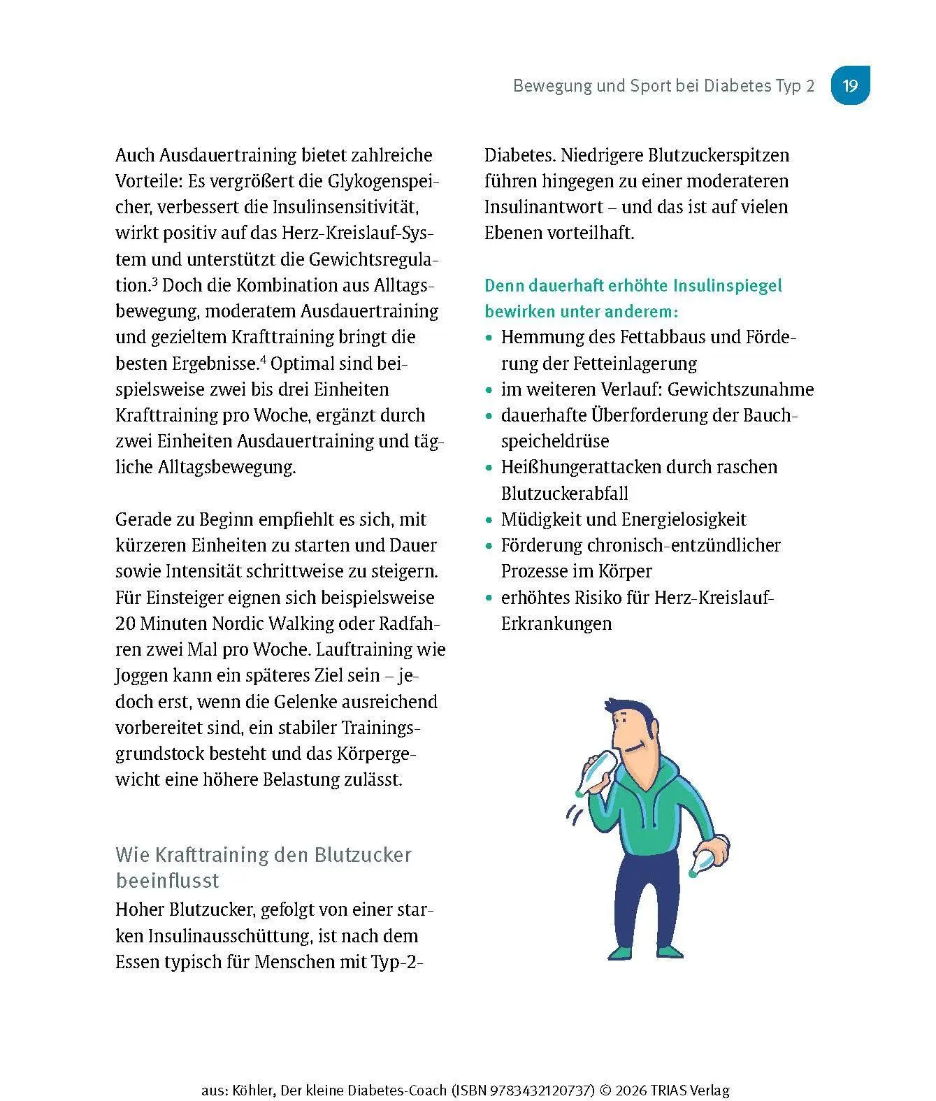 Bild: 9783432120737 | Der kleine Diabetes-Coach | Patrick Köhler | Taschenbuch | 128 S.
