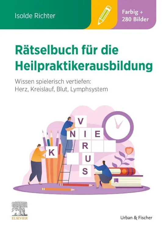 Cover: 9783437550737 | Rätselbuch für die Heilpraktikerausbildung (Über 400 bunte Aufgaben...