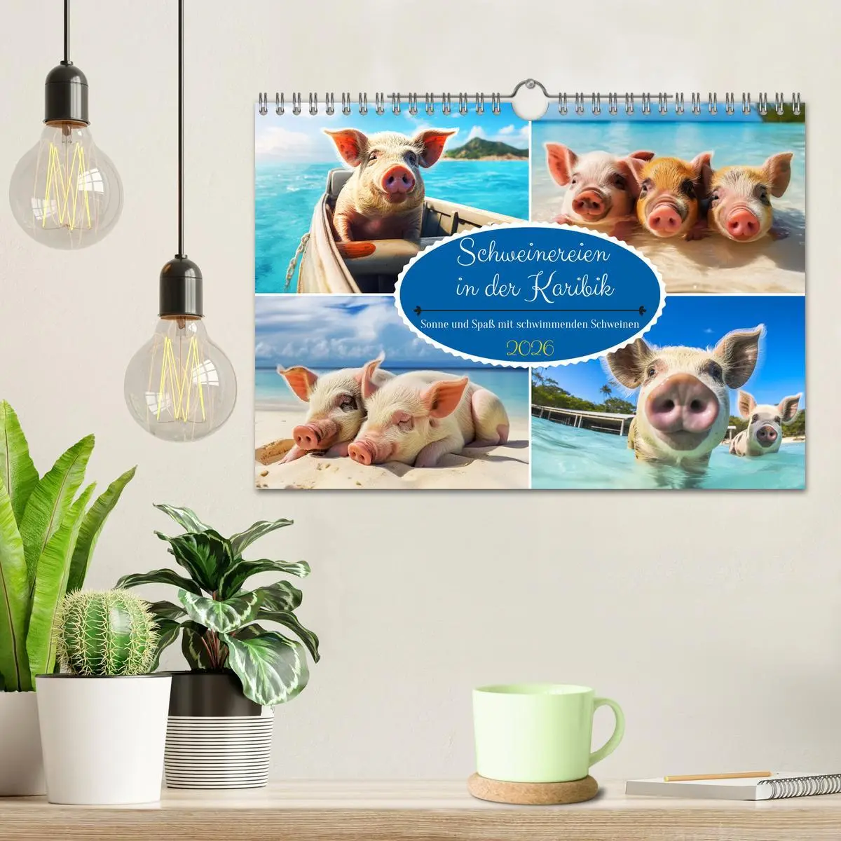 Bild: 9783457350737 | Schweinereien in der Karibik. Sonne und Spaß mit schwimmenden...