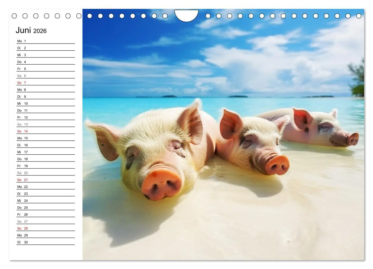 Bild: 9783457350737 | Schweinereien in der Karibik. Sonne und Spaß mit schwimmenden...