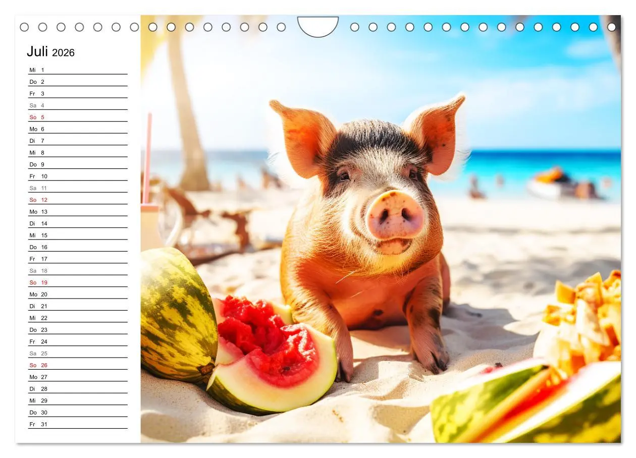 Bild: 9783457350737 | Schweinereien in der Karibik. Sonne und Spaß mit schwimmenden...
