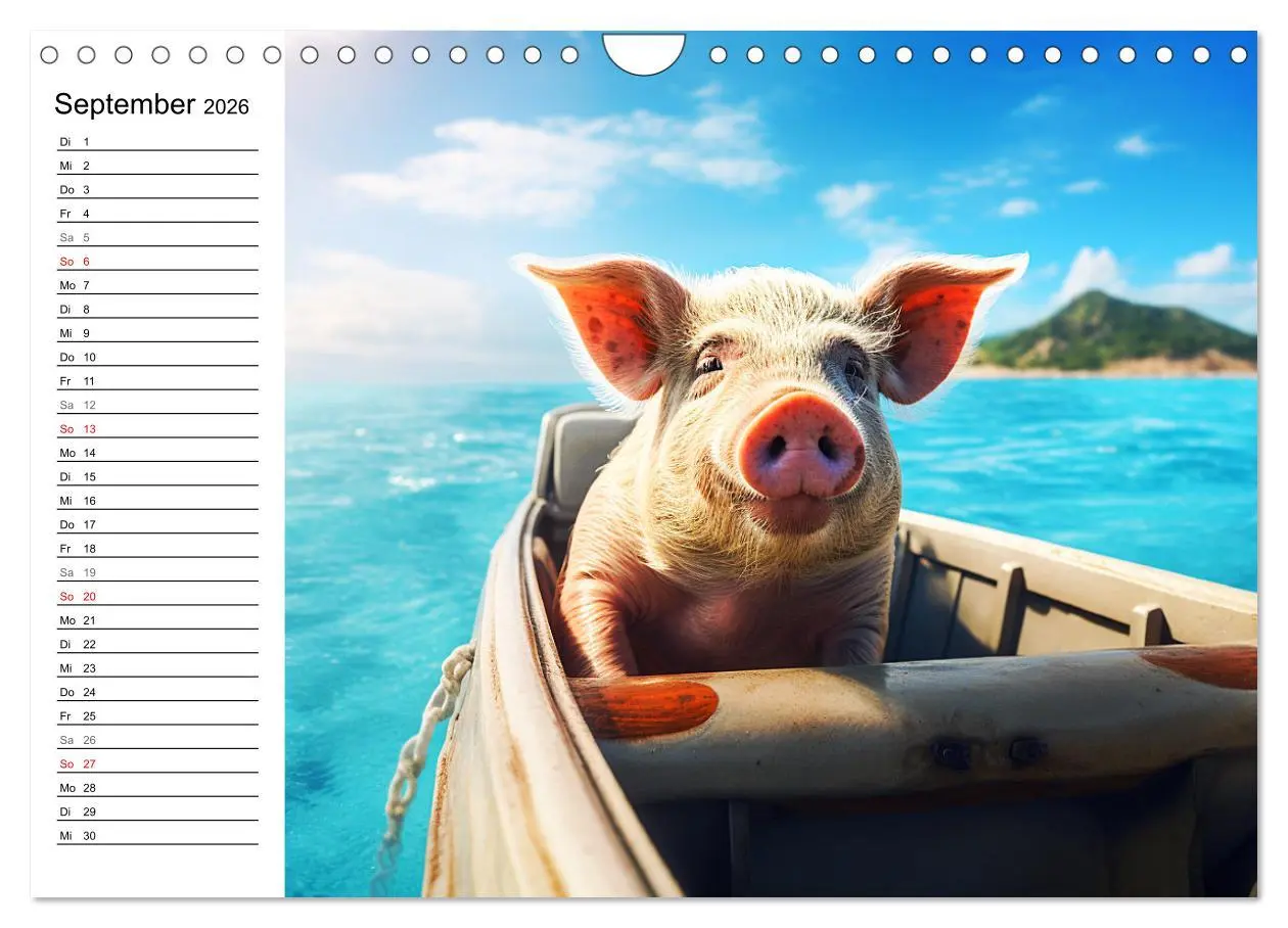Bild: 9783457350737 | Schweinereien in der Karibik. Sonne und Spaß mit schwimmenden...