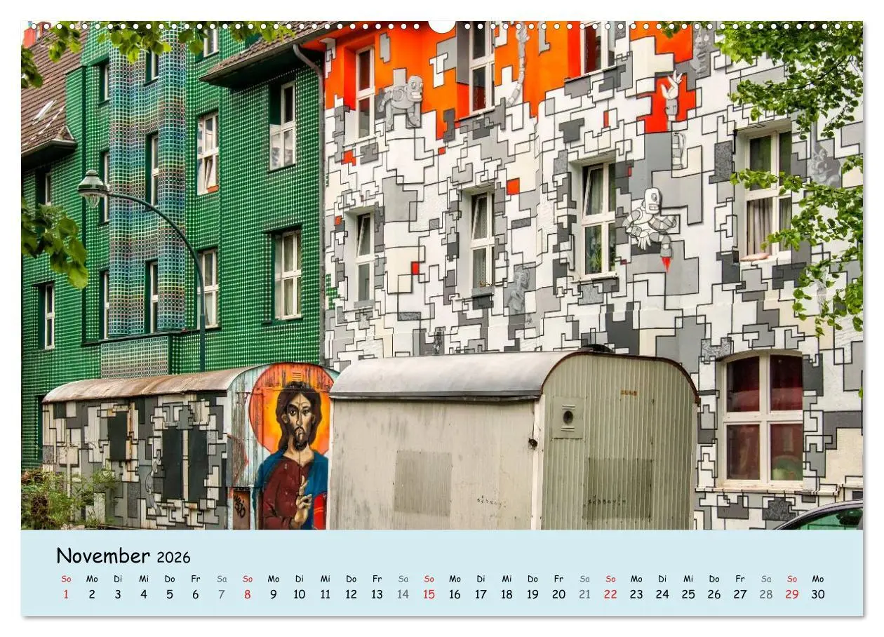 Bild: 9783516060737 | Düsseldorf - Die Kiefernstraße (Wandkalender 2026 DIN A2 quer),...