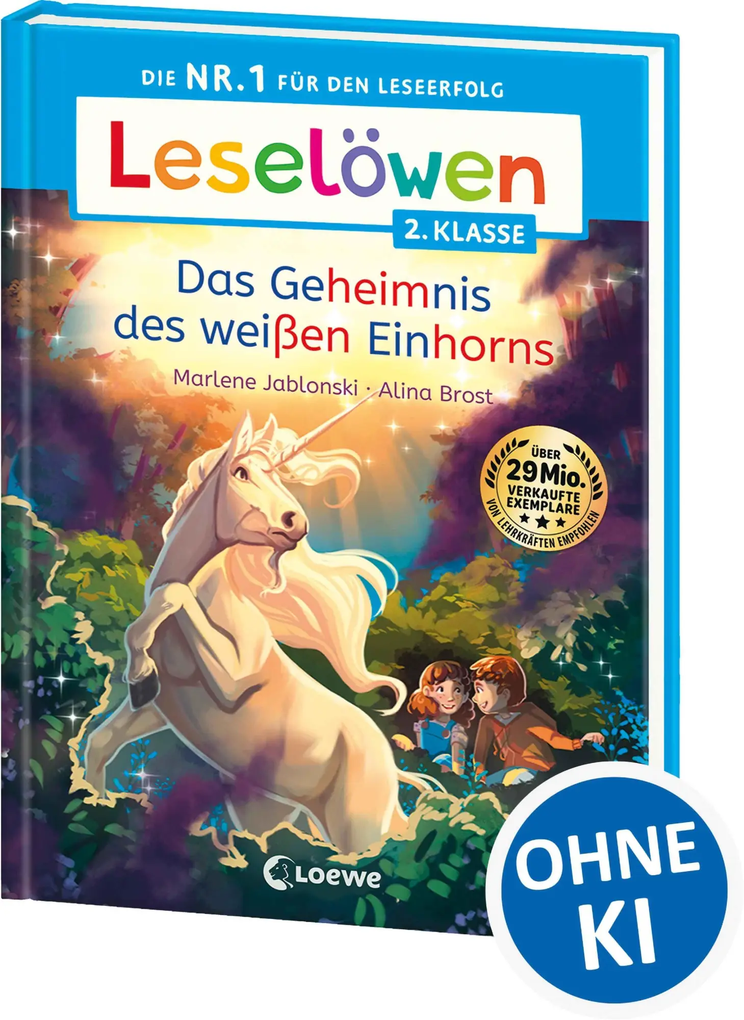 Cover: 9783743220737 | Leselöwen 2. Klasse - Das Geheimnis des weißen Einhorns | Jablonski
