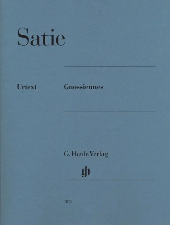 Cover: 9790201810737 | Gnossiennes | Instrumentation: Piano solo | Ulrich Krämer | Buch
