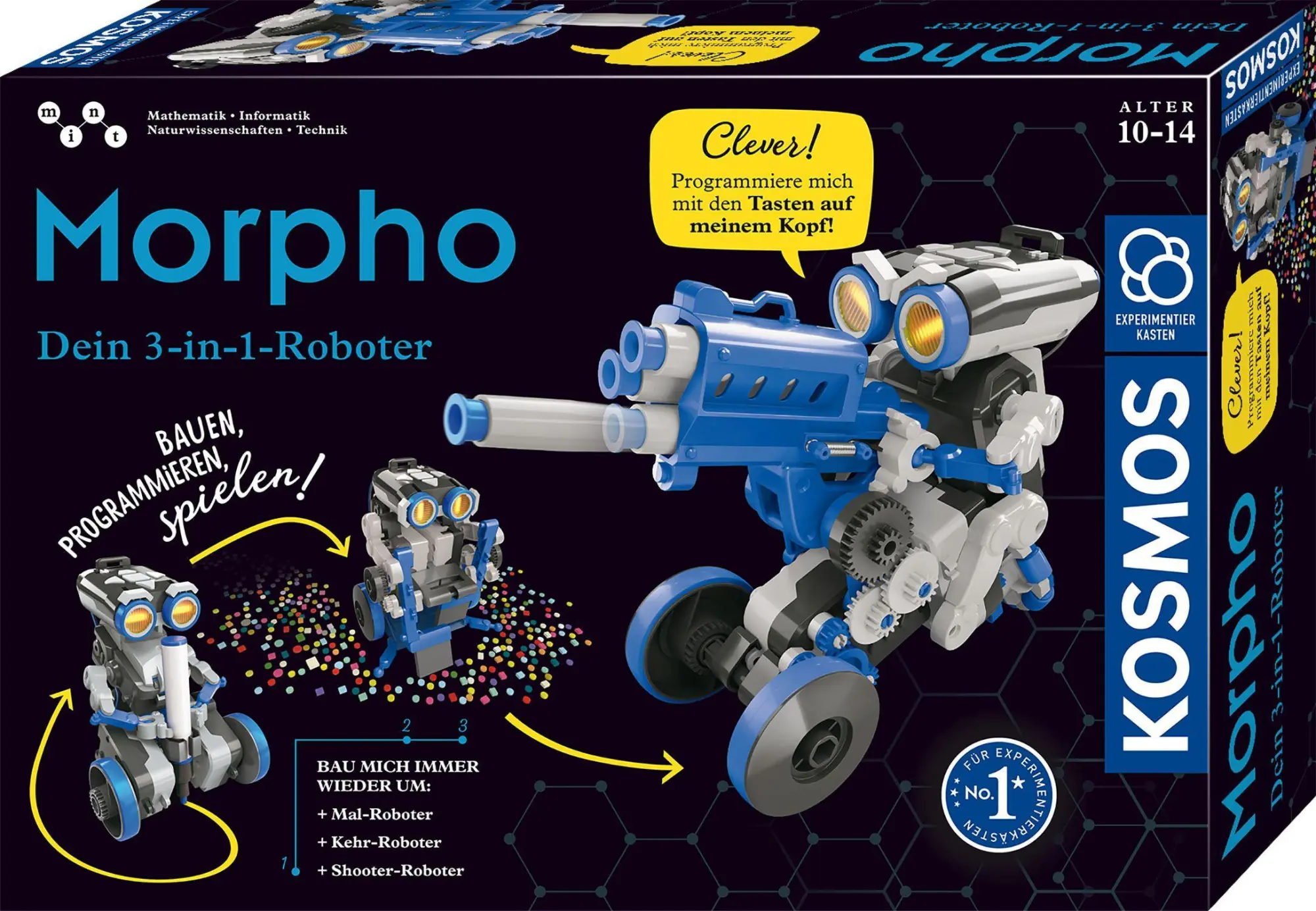 Cover: 4002051620837 | Morpho - Dein 3-in-1 Roboter | Experimentierkasten | Spiel | 620837