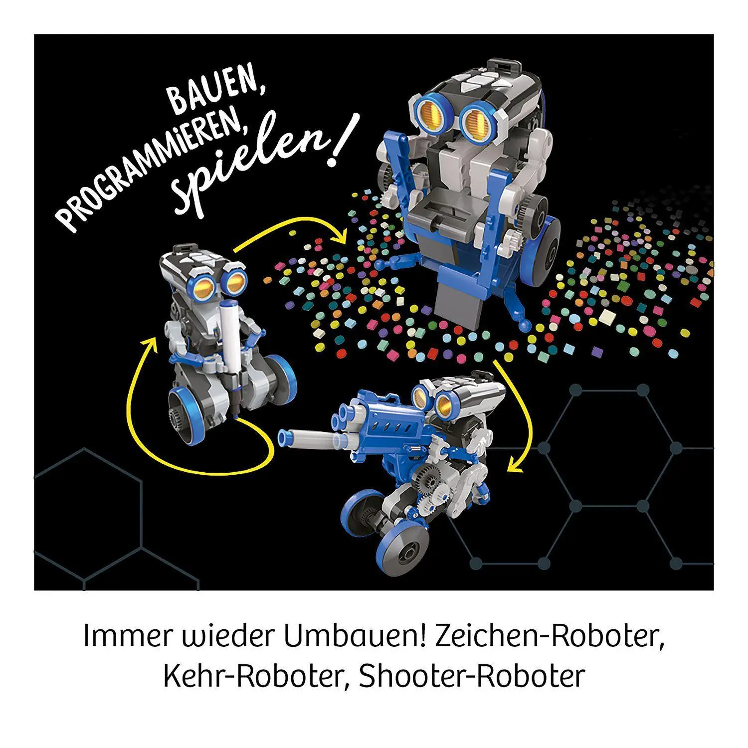 Bild: 4002051620837 | Morpho - Dein 3-in-1 Roboter | Experimentierkasten | Spiel | 620837