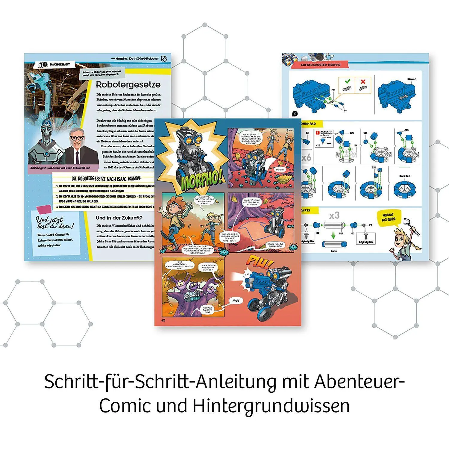 Bild: 4002051620837 | Morpho - Dein 3-in-1 Roboter | Experimentierkasten | Spiel | 620837