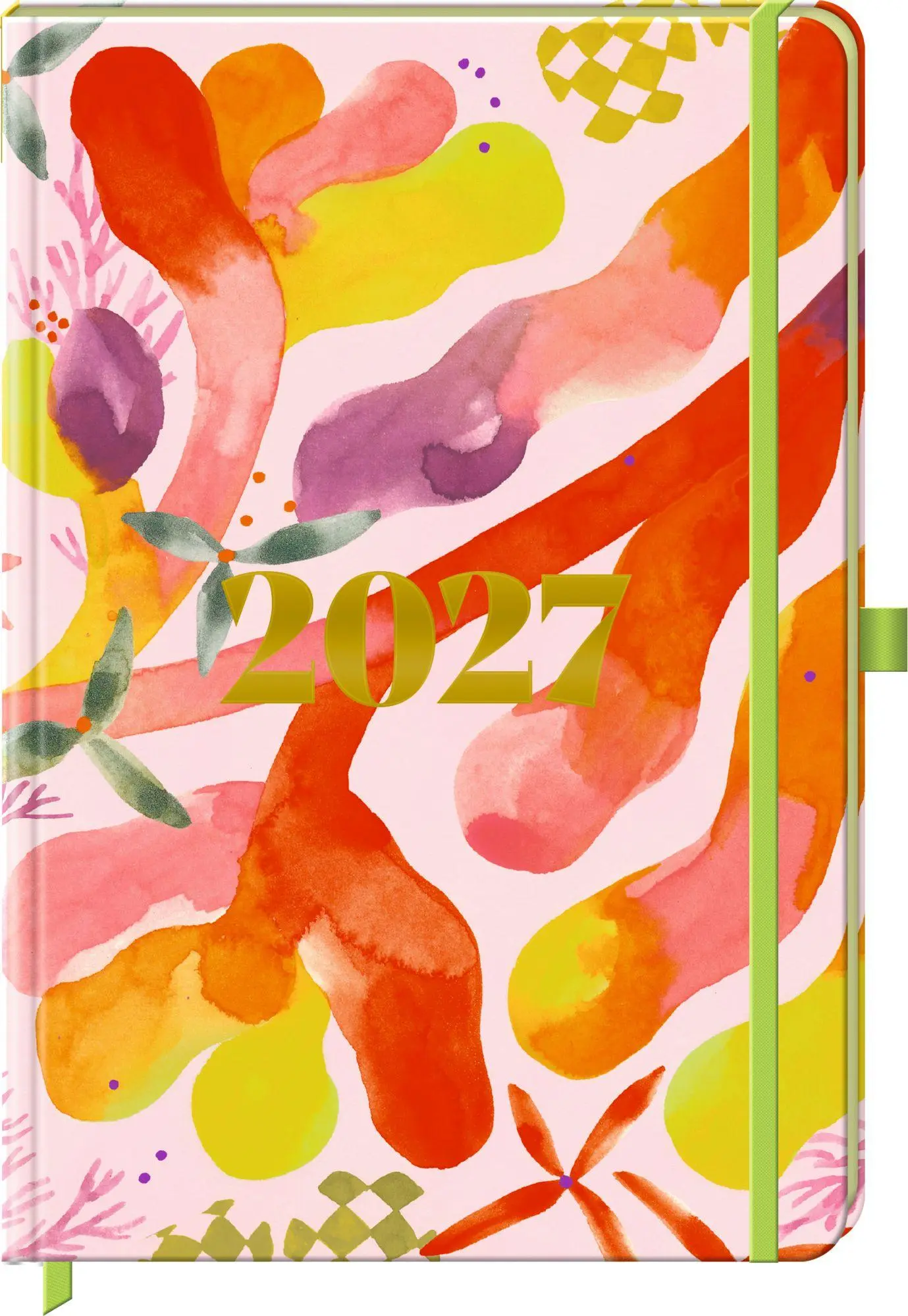 Cover: 4050003970837 | Wochenkalender 2027 - Coral | Kalender | 128 S. | Deutsch | 2027