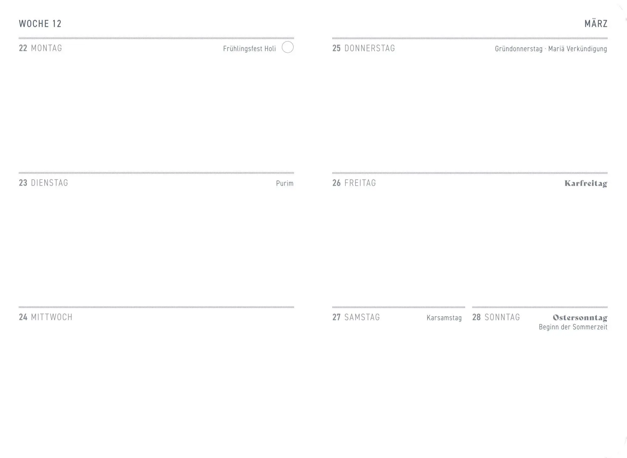 Bild: 4050003970837 | Wochenkalender 2027 - Coral | Kalender | 128 S. | Deutsch | 2027