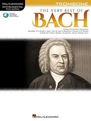 Cover: 9781495090837 | The Very Best of Bach | Instrumental Play-Along for Trombone | Bach