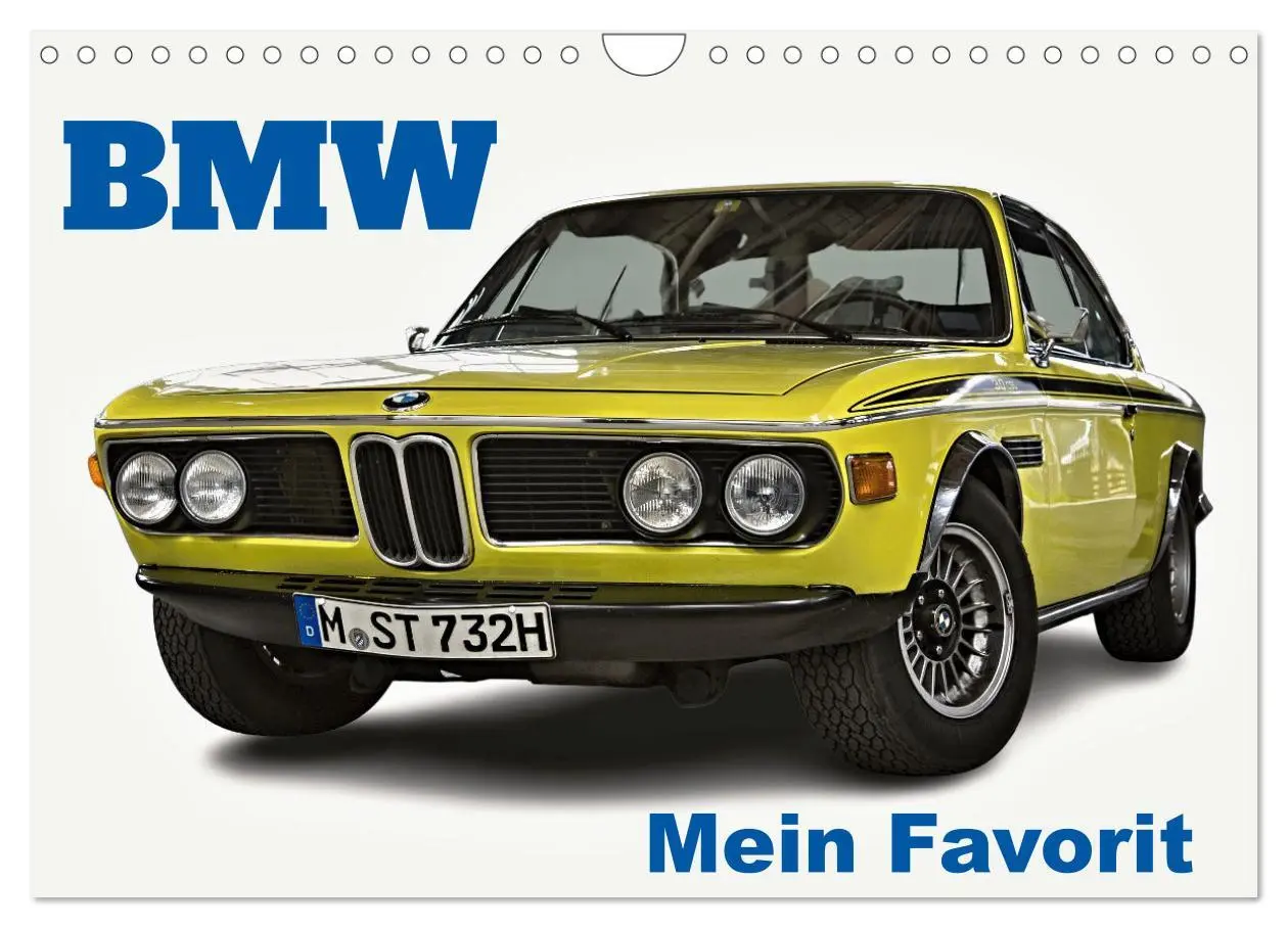 Cover: 9783457340837 | BMW Mein Favorit (Wandkalender 2026 DIN A4 quer), CALVENDO...