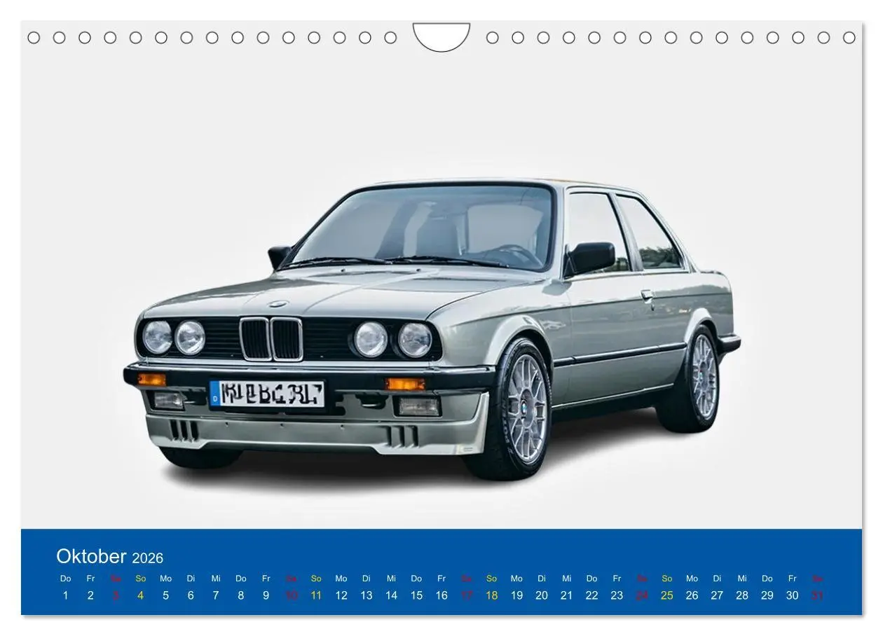 Bild: 9783457340837 | BMW Mein Favorit (Wandkalender 2026 DIN A4 quer), CALVENDO...