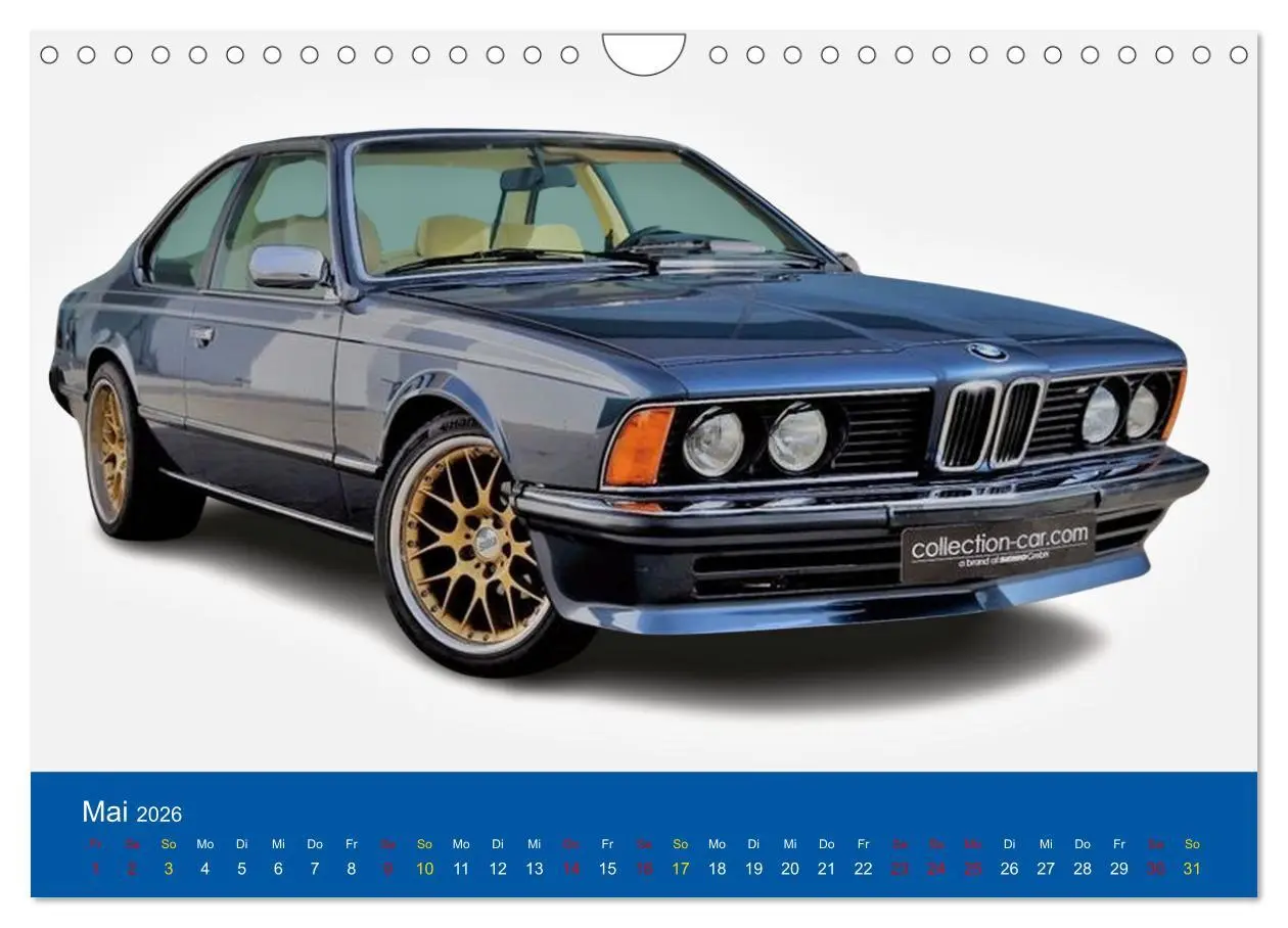 Bild: 9783457340837 | BMW Mein Favorit (Wandkalender 2026 DIN A4 quer), CALVENDO...