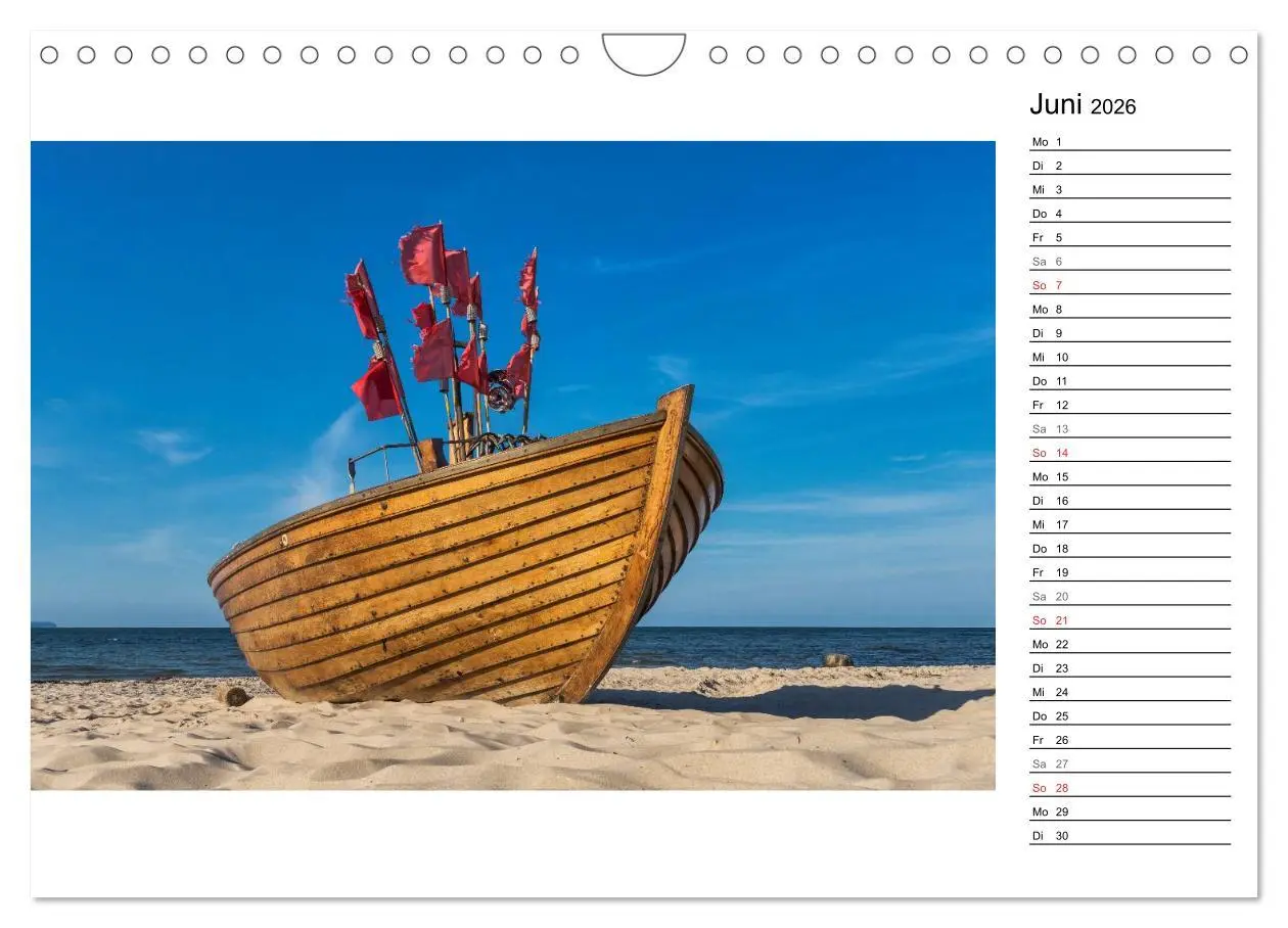 Bild: 9783457960837 | Ostseebad Binz - Zeit für Erholung (Wandkalender 2026 DIN A4 quer),...