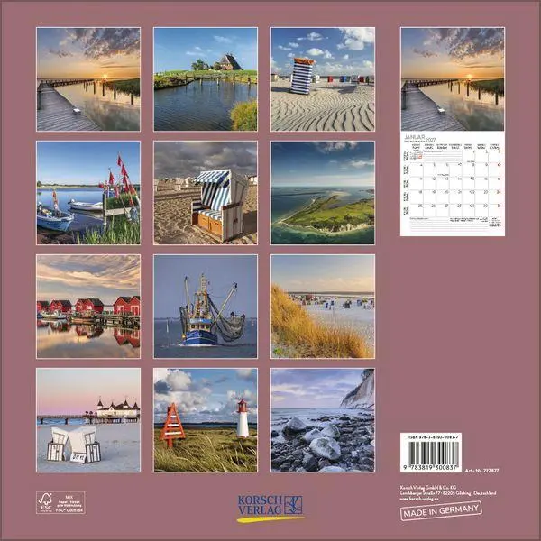Bild: 9783819300837 | Meerblicke - Nord- und Ostsee 2027 | Verlag Korsch | Kalender | 13 S.