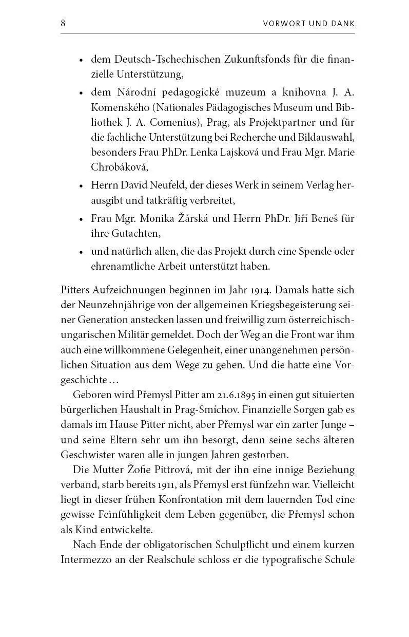 Bild: 9783862560837 | Unter dem Rad der Geschichte | Premysl Pitter | Taschenbuch | XVI