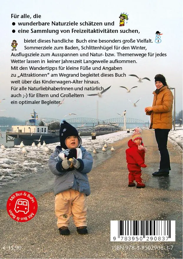 Rückseite: 9783950290837 | Kinderwagen- &amp; Tragetouren Oberösterreich: Großraum Linz | Taschenbuch
