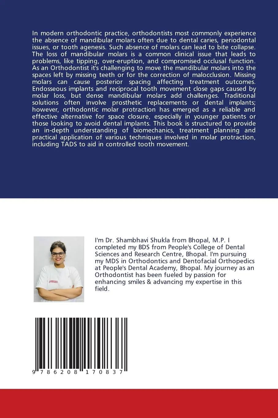 Rückseite: 9786208170837 | Mandibular Molar Protraction Strategies in Contemporary Orthodontics