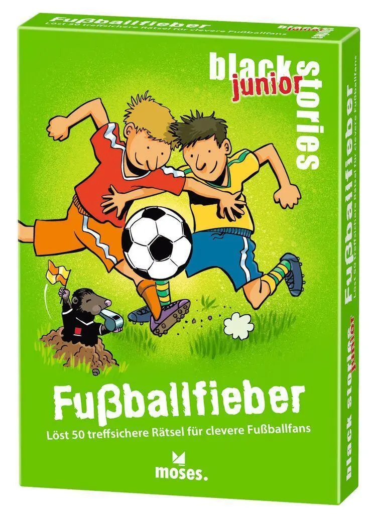 Cover: 4033477900937 | black stories junior Fußballfieber | Corinna Harder | Spiel | 50 S.