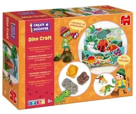 Cover: 8710126020937 | Create &amp; Discover - Dino Craft | Bastelset | Kit (Bastelset) | Deutsch