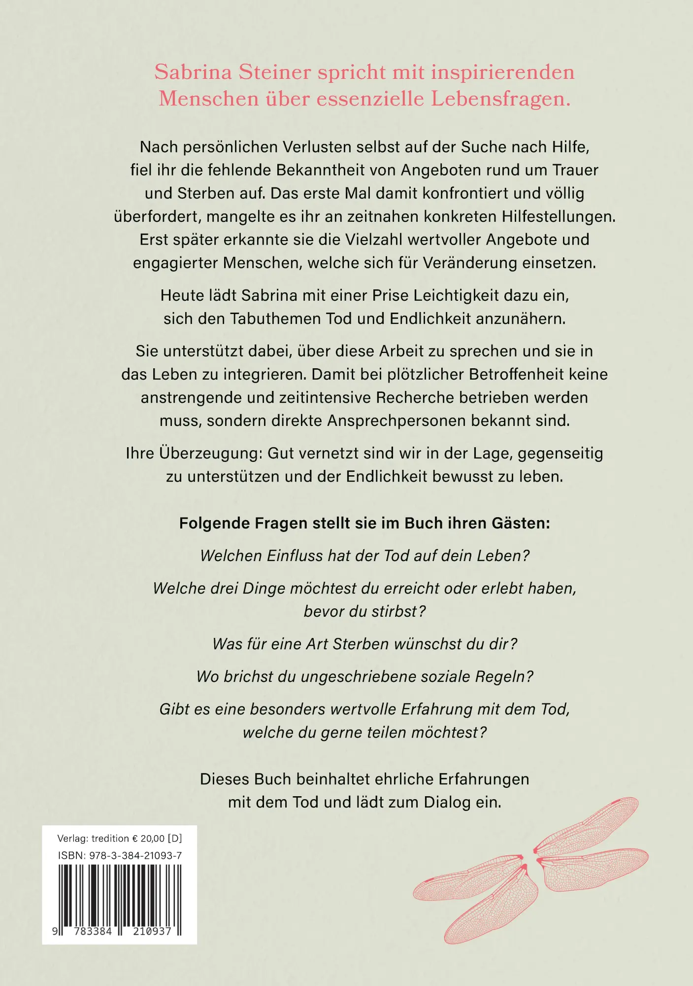 Rückseite: 9783384210937 | fertig. Das Leben ist tödlich - darüber reden nicht | Sabrina Steiner