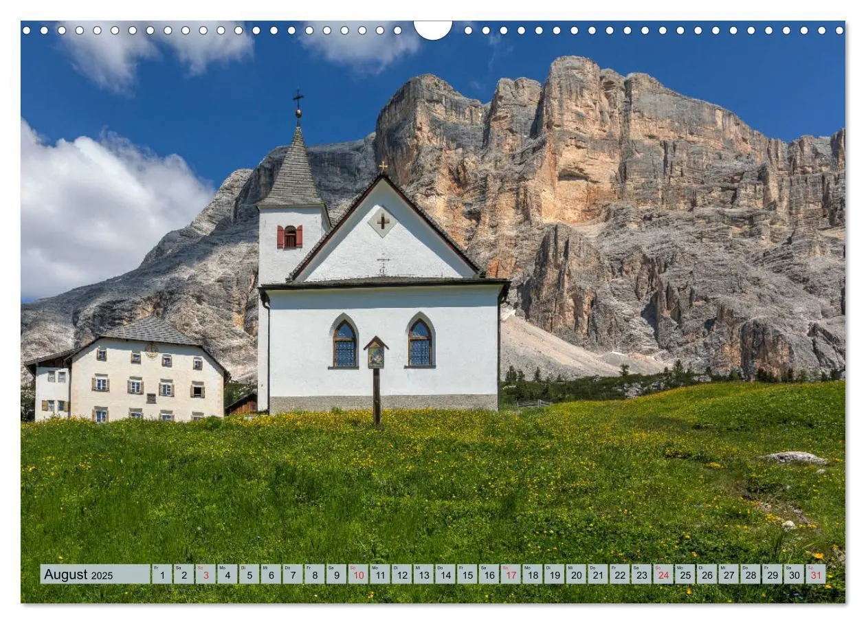 Bild: 9783435310937 | Dolomiten, Alpenparadies im Norden Italiens (Wandkalender 2025 DIN...