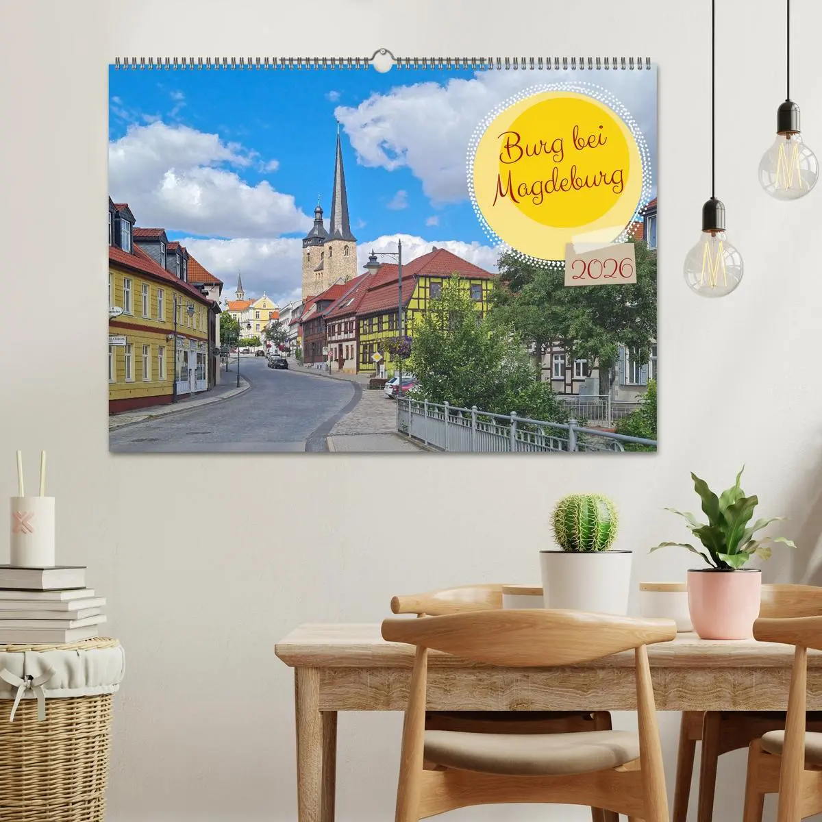 Bild: 9783457570937 | Burg bei Magdeburg (Wandkalender 2026 DIN A2 quer), CALVENDO...