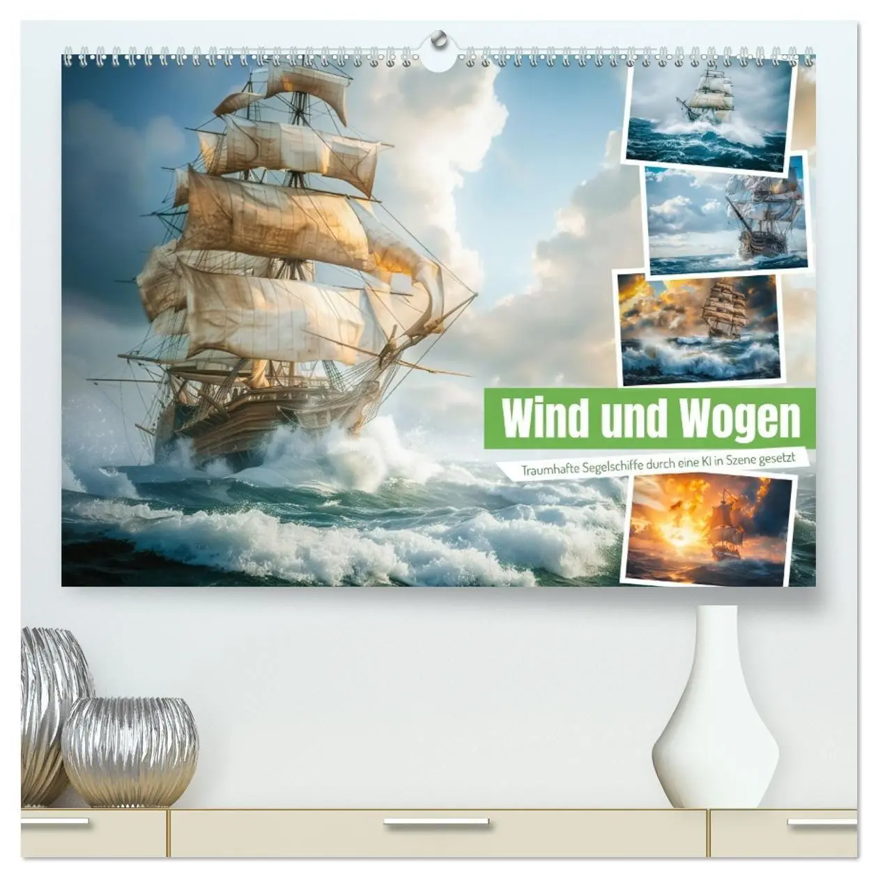 Cover: 9783569130937 | Wind und Wogen (hochwertiger Premium Wandkalender 2027 DIN A2...