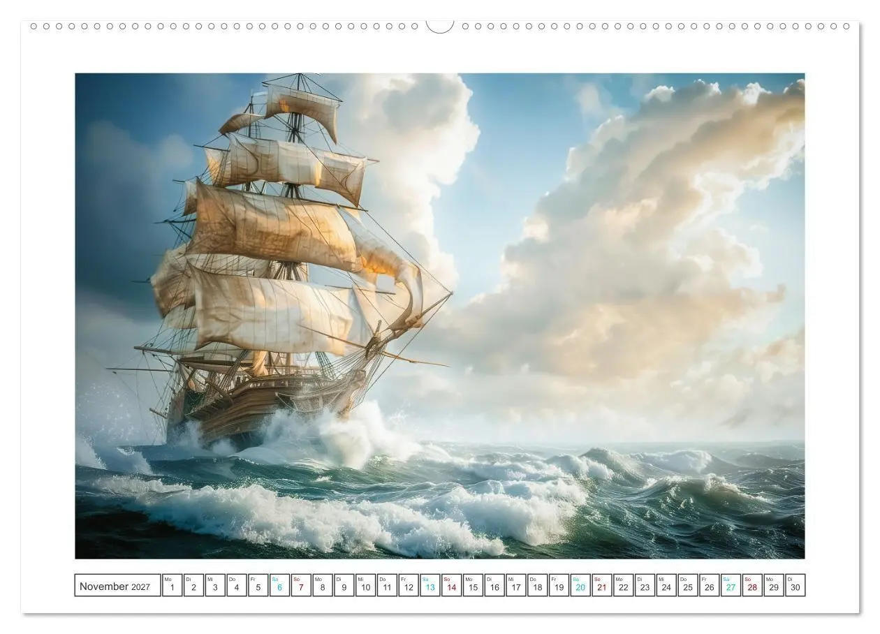 Bild: 9783569130937 | Wind und Wogen (hochwertiger Premium Wandkalender 2027 DIN A2...