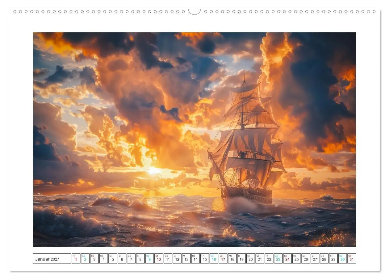 Bild: 9783569130937 | Wind und Wogen (hochwertiger Premium Wandkalender 2027 DIN A2...