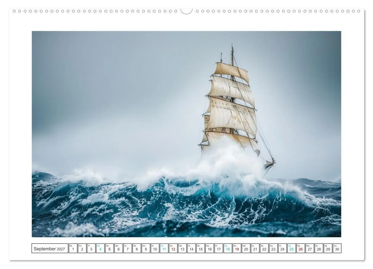 Bild: 9783569130937 | Wind und Wogen (hochwertiger Premium Wandkalender 2027 DIN A2...