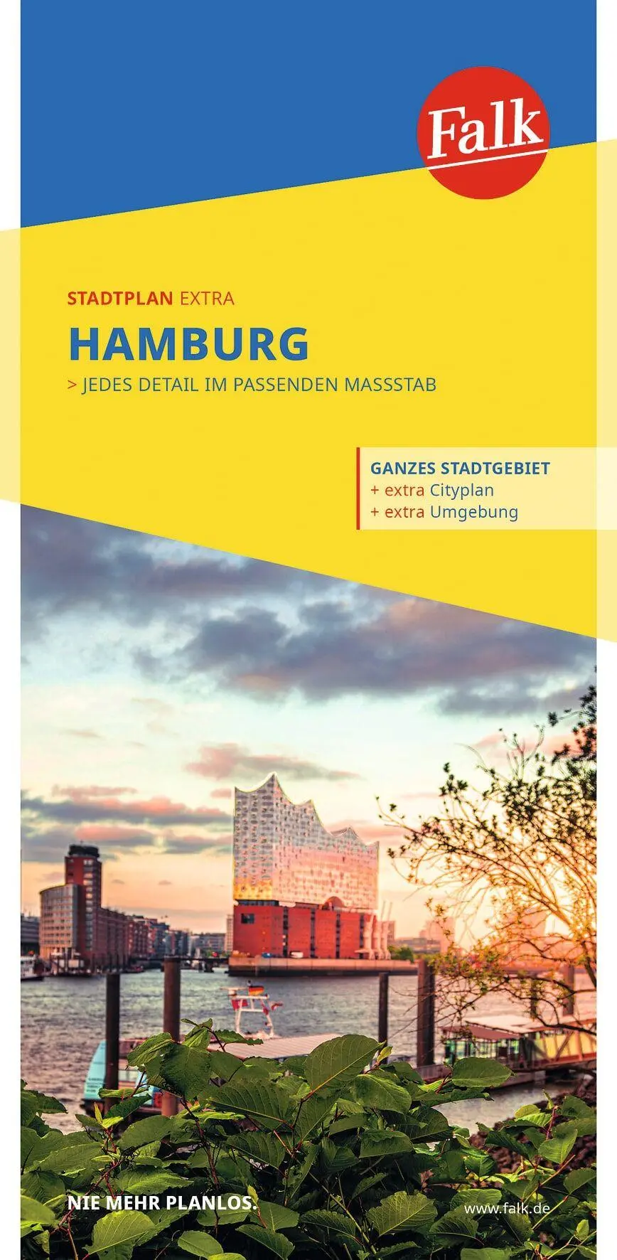 Cover: 9783827900937 | Falk Stadtplan Extra Hamburg 1:25.000 | (Land-)Karte | Deutsch | 2025