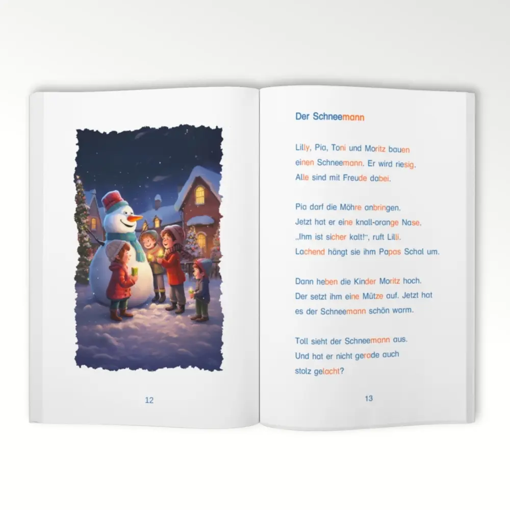 Bild: 9783988760937 | Silbenbuch 2. Klasse - Meine schönsten Weihnachtsgeschichten | Buch
